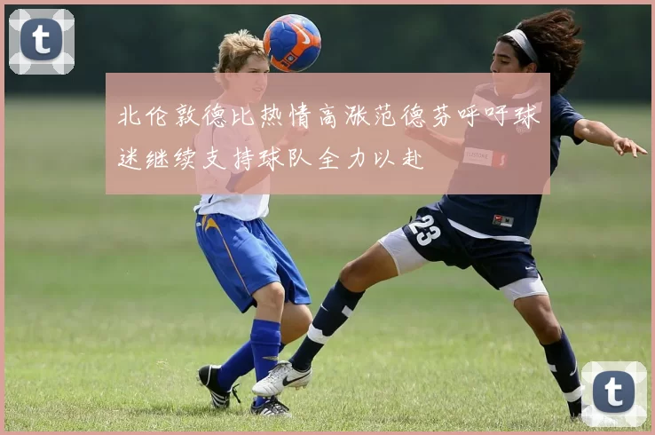北伦敦德比热情高涨范德芬呼吁球迷继续支持球队全力以赴